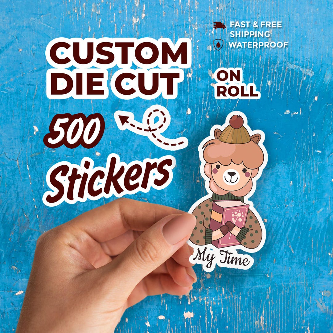 Custom Die Cut Vinyl Stickers: Bulk Personalized Logo Labels ...