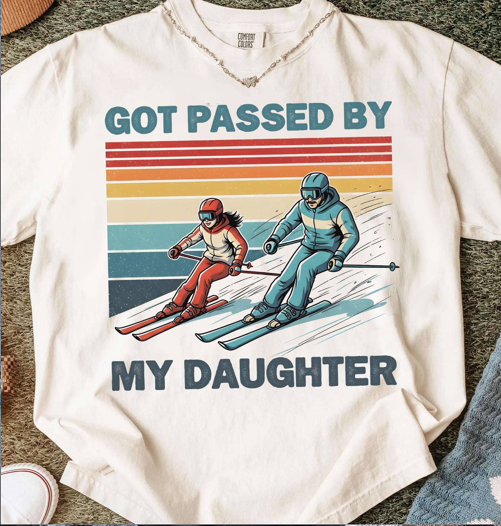 Sweat à Capuche 'Cool Ski Dad' - Pour Les Papas Fans De Ski, Design Humoristique, Coupe Classique