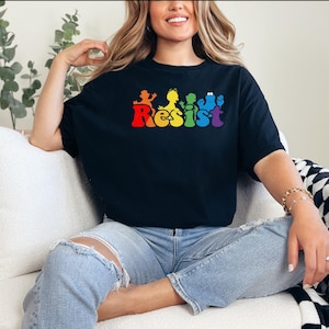 Save P.B.S Resist T Shirt, Political Protest Gift, Save Public Broadcasting Tee, Hands-Off Tee, Retro Public Broadcasting Service Shirt