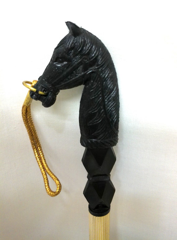 Vintage Plastic Horse Head Shoehorn, Made in Japa… - image 2