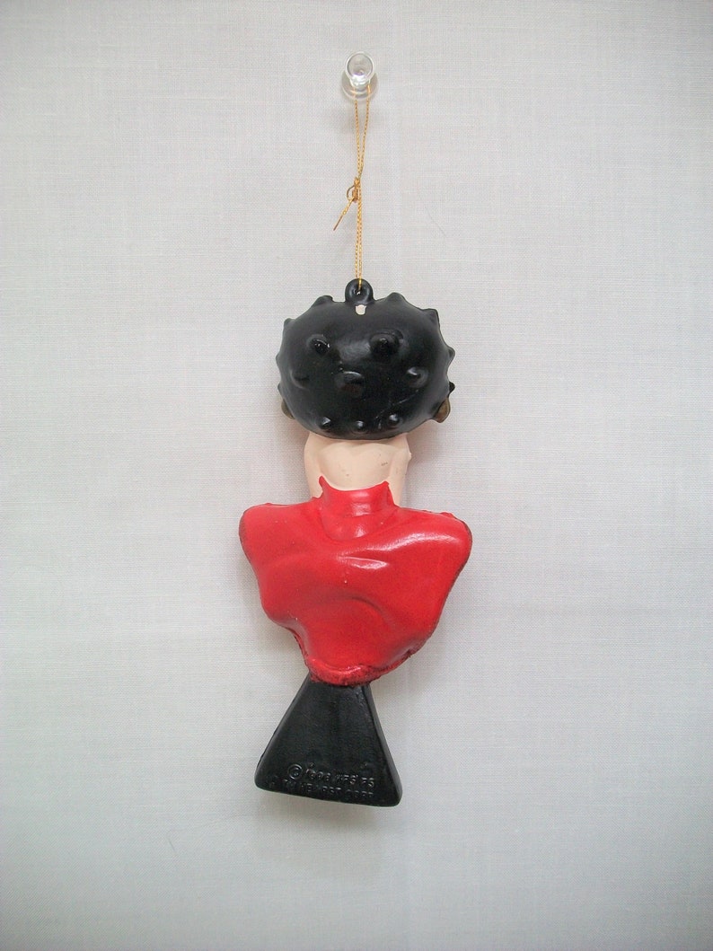 Vintage Betty Boop Ornament, Iconic Flapper Betty Boop, Betty Boop in Seven Year itch Pose, Betty Boop Christmas Tree Ornament, image 4