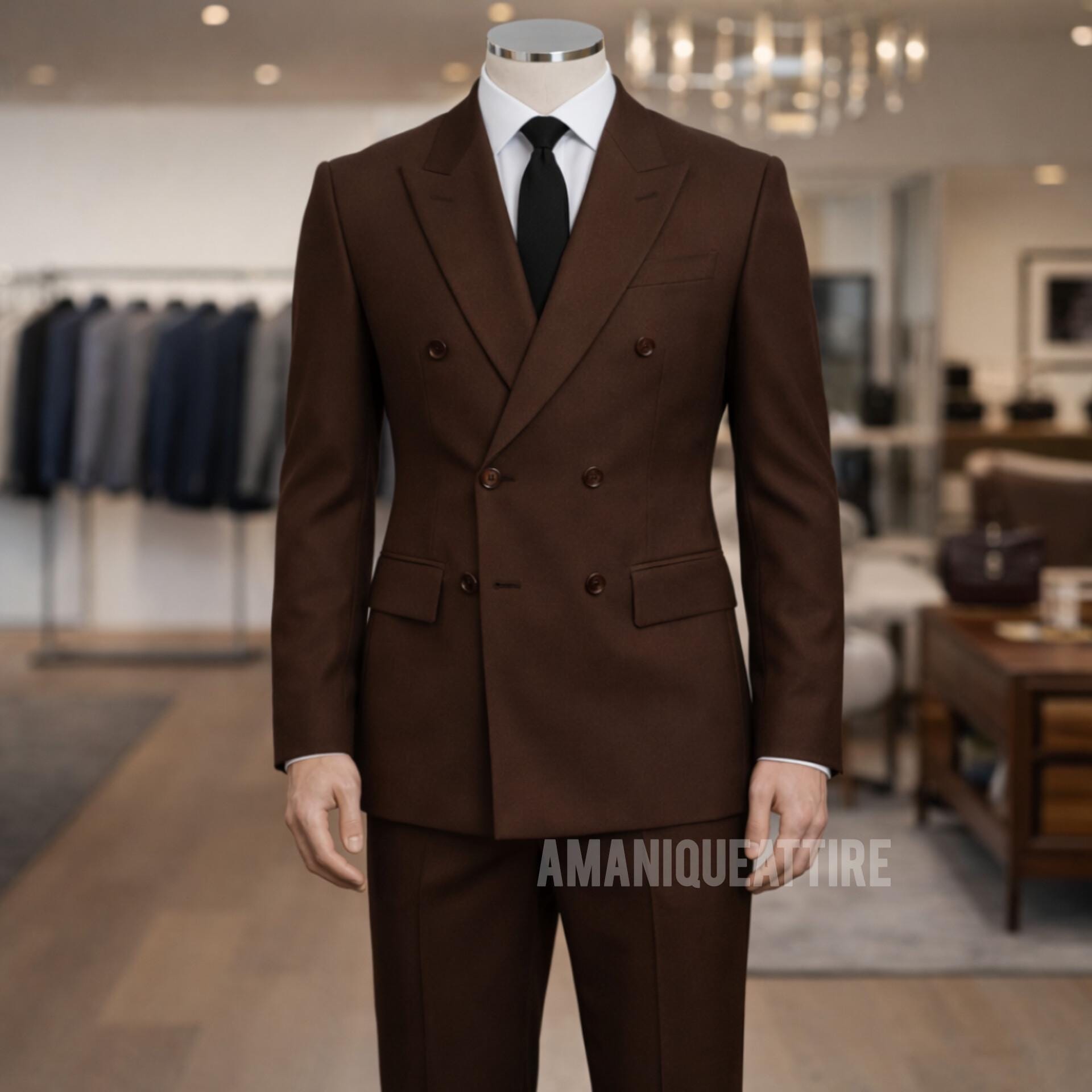 Chocolate Mens Dress Suit - Etsy