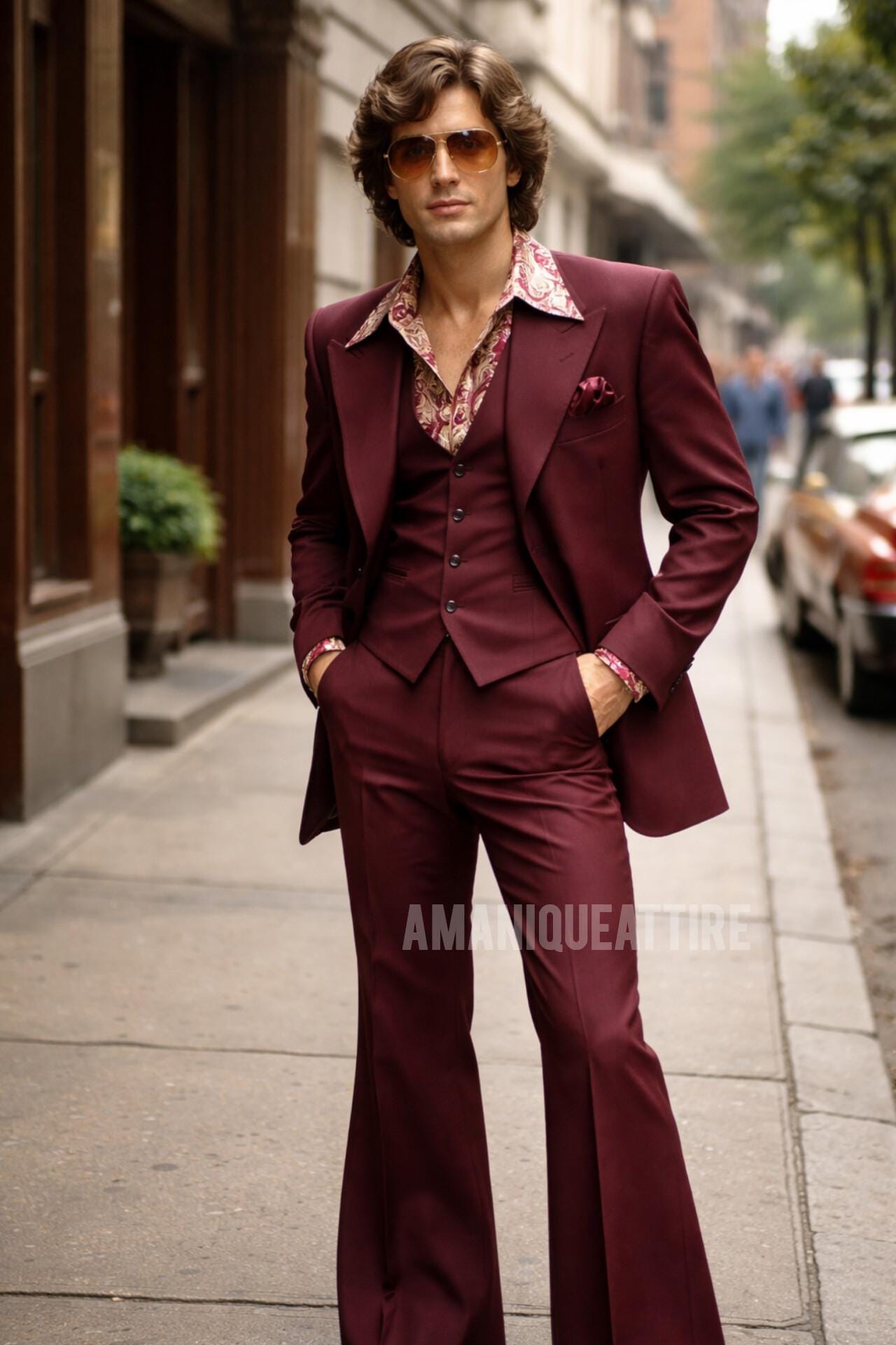 70s mens suit - Etsy 日本