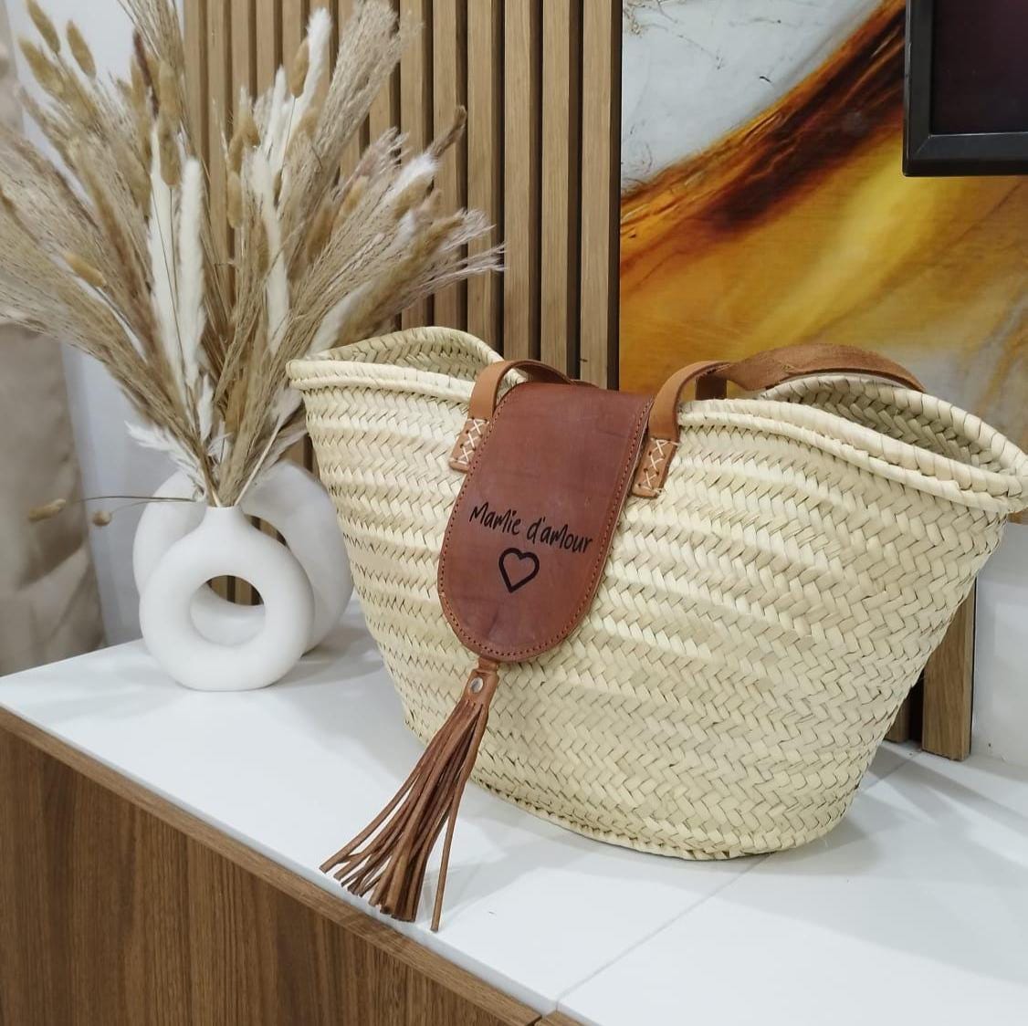 Panier en osier avec anse - Emballages LP Aubut - Matériaux d'emballage