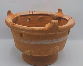 Braciere marocchino mejmer in terracotta fatta a mano