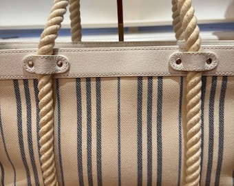 Burberry canvas top handle bad