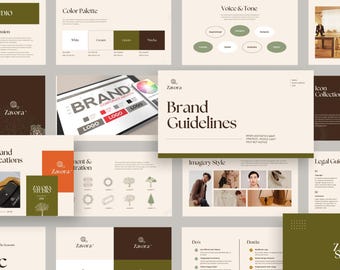 Canva Brand Guidelines Template: 24-Page Style Guide (PDF Download)