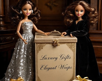 Luxury Gift Box with Elegant Gold Accents – Premium Wedding Packaging