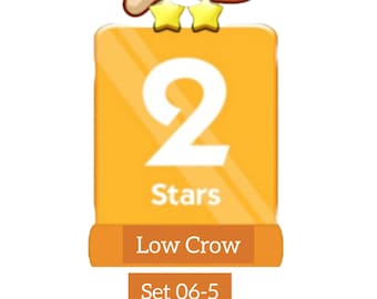 Monopoly Sticker Low Crow- Set 06-5