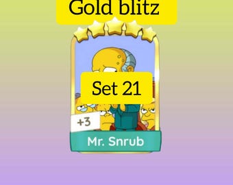 Adesivo Monopoly Snrub Golden Blitz