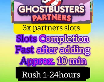 Ghostbusters Partners Event Monopoly 3 Slots Monopoly: - Schnelle Lieferung