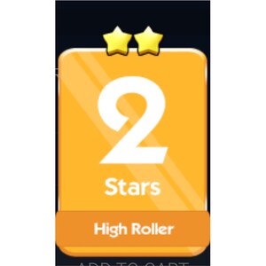 Pegatinas de Monopoly High Roller - Álbum Ever After - Set 08/04