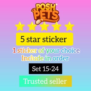 Monopoly go 5 star sticker any 1 yours choice (fast delivery)
