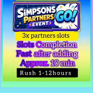 Partners event 3 slot Monopoly- Timely delivery