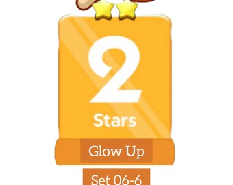 Monopoly Sticker- Glow Up- Set 06-6