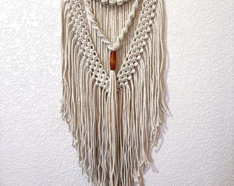 Macrame Wall Hanging with Bead