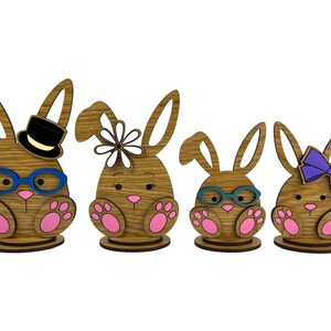 Easter Bunny Family - Easter Decoration