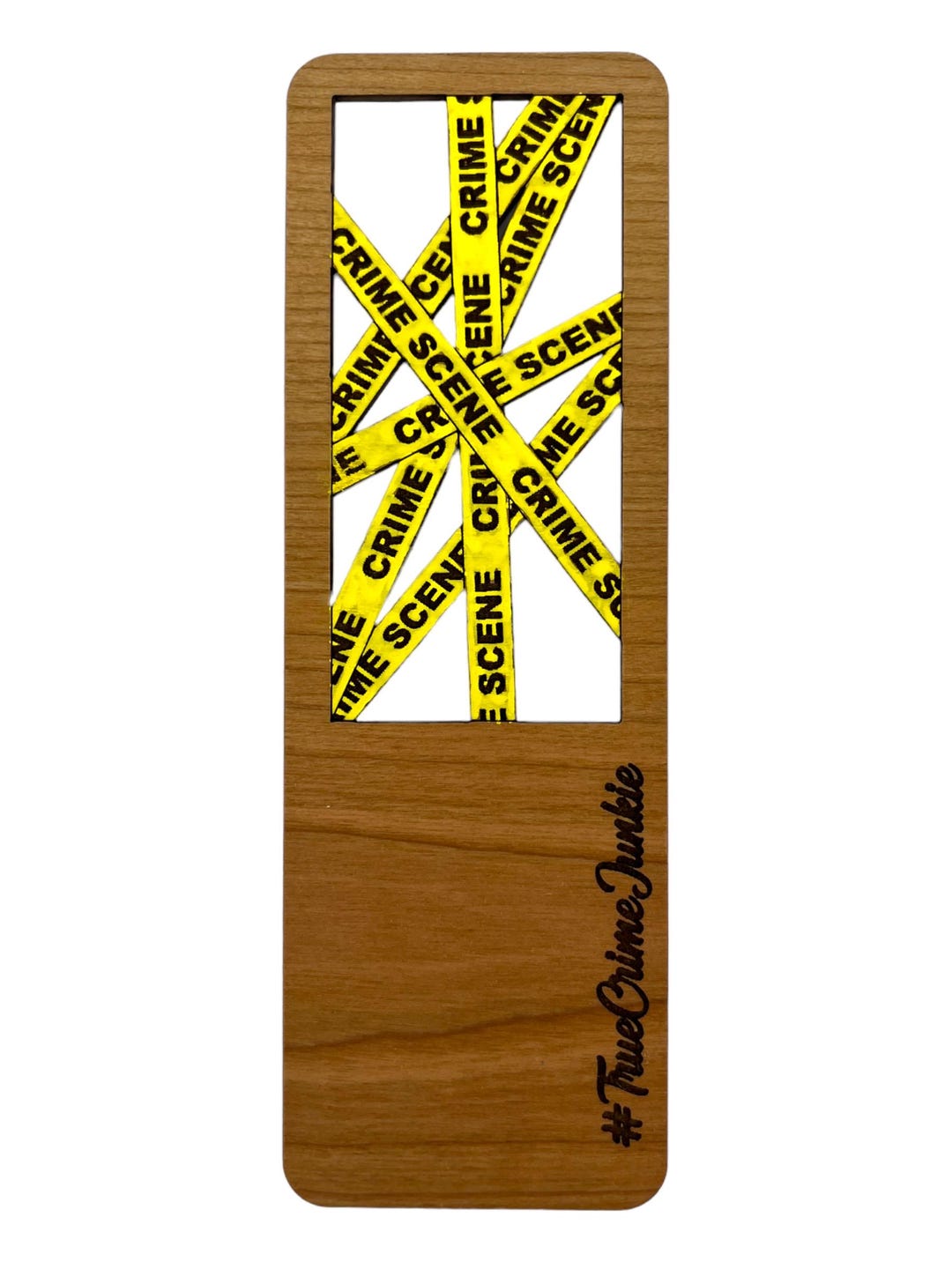 Crime Scene Painted Bookmark Crime Scene Bookmark True Crime Junkie ...