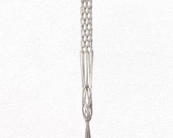 Macrame Plant Hanger - Natural Cotton Cord