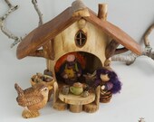 Woodland Gnome Lodge with  Furnishings