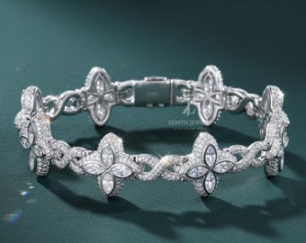 メンズ ブルーダイヤモンド ブレスレット | ブルーダイヤモンド