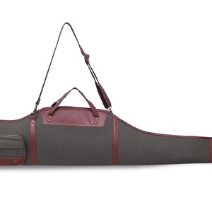 Vollnarbenleder lange Zahnradtasche | Handgefertigt Outdoor Equipment Slip Bag | Vintage Reisetasche | Rustikales Geschenk für Ihn
