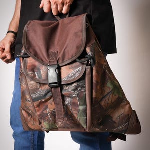 Cordura Rucksack Backpack – Durable Outdoor Hiking Bag, Tactical Daypack, Water-Resistant Travel Backpack, Gift for Him