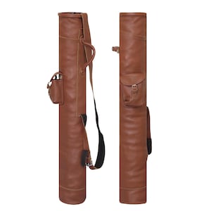 100% Genuine Leather Sunday Golf Bag | Golf Courier Pencil Bag | Golf Club Bag | Vintage Style Handmade Golf Bag | Handmade Gift For Him