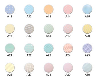 Boutons de commode en céramique pastel : quincaillerie décorative pour armoire