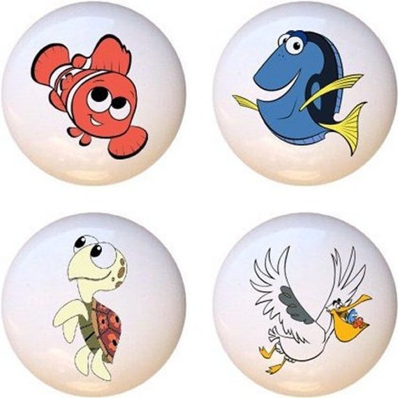 Set Of 6 Disney Princess Body Ceramic Drawer Pulls Dresser Drawer