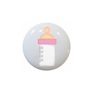 Baby by ColleneLand Babies Nurery Images on 1.5" White Decorative Glossy CERAMIC Cabinet PULLS Dresser Drawer KNOBS