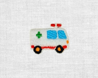 mini Patch Krankenwagen Auto Aufnäher . A128