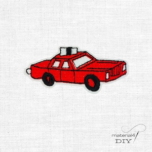 Auto gestickter Aufnäher Patch Applikation Bügelbild p229