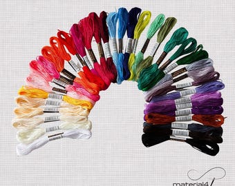 36 x Stickgarn im Paket Sticktwist  . SG02