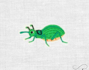 Käfer Aufnäher Patch Bügelbild Applikation. A182