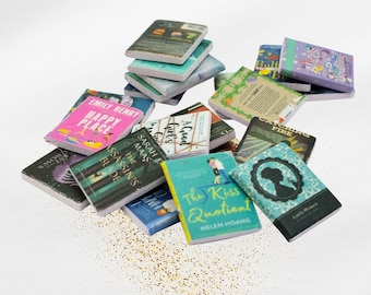 3 mini Bücher Wichtel Zubehör  Überraschungsset. Wz25