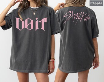 Straykids Kpop Comfort Colors T-Shirt, Do It Design