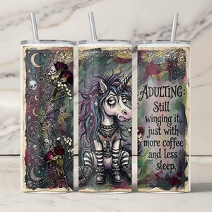 Adult Unicorn Tumbler - Etsy