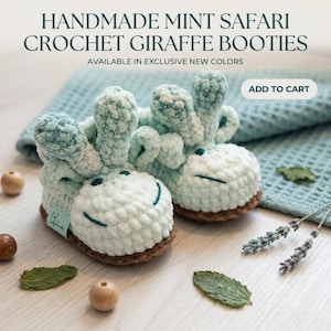 Crochet Baby Booties Pattern – Easy Beginner Slippers (PDF Pattern)