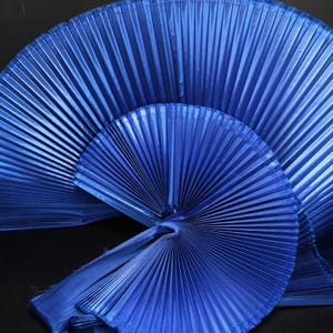 1.5meterS wide 1.75cm ruffle gold/fuschia/silver/gray/blue pleat accordion wrinkle fabric wedding party design material cloth C44T43V230829T