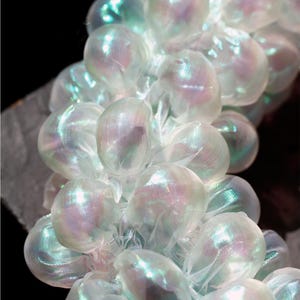 1,3 meter 1 stks 15 cm 5,9" breed glanzend wit laser bubble stof gaas kant garen jurk rok decoratie kleding materiaal Y26V168P241013C