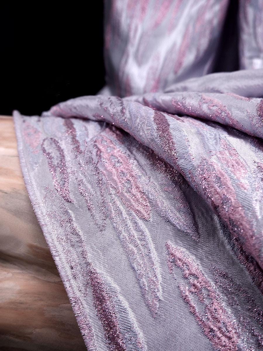 1.45 meters wide sparkling irregular gradient purple texture jacquard fabric lady dress skirt shirt design Clothing material T13T41C241110C