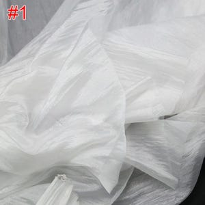Tela fina translúcida de 25 colores, suave perla, de 1,46 metros de ancho, para vestido de dama, falda, camisa, pantalón, chaqueta, diseño de ropa, material C44T124C241022T
