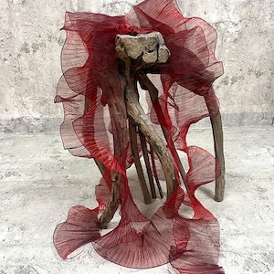 15 cm (5,91") de ancho, organza transparente, gran ola, encaje, hoja de loto, volantes, pliegues, borde, vestido de novia, falda, camisa, accesorios de bricolaje V30P67V250917V S