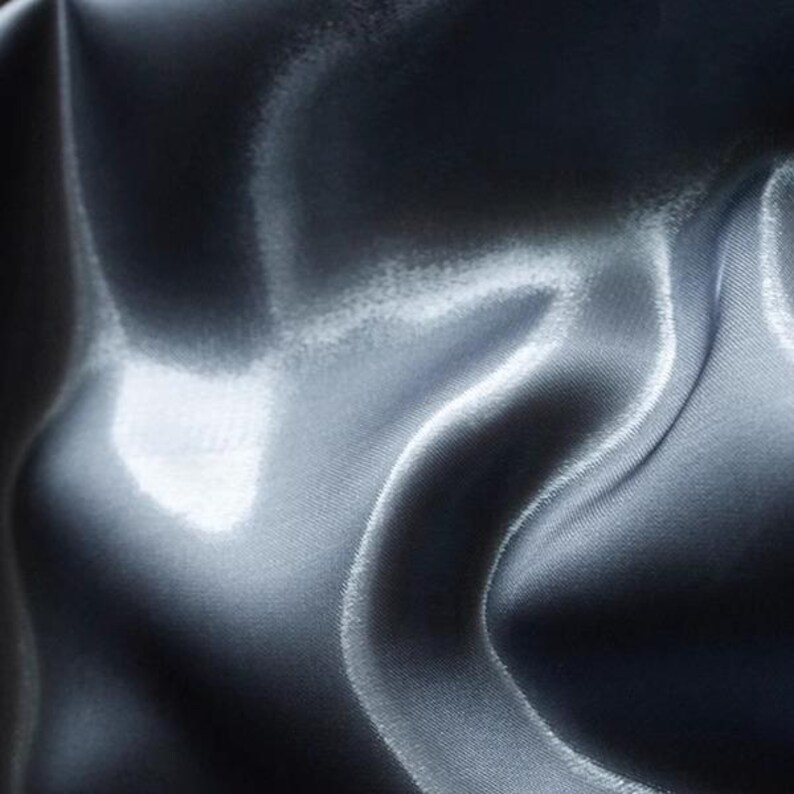 1.5 Meters Wide 9 Color Glossy Silk Satin Liquid Smooth Fabric Jackets