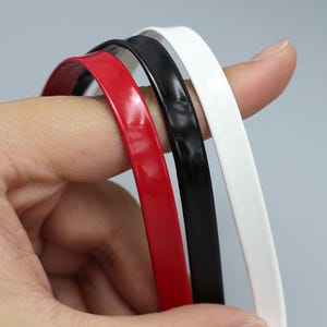 10 metri 0,4-2 cm di larghezza corda in pelle PU luminosa striscia di pressione fiocco capelli borsa cappello braccialetto intrecciato collana accessori fai da te materiale V7K2C250325T