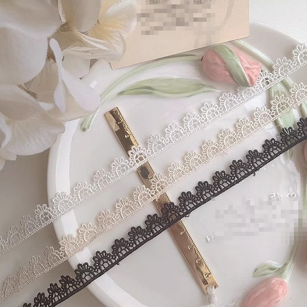 Ivory Baby Pink Beaded Lace Eb1101 main image 0