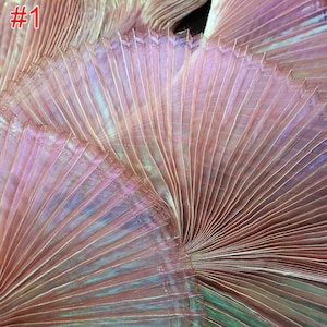 1.45 meterS wide glossy Organ Folded Fabric Laser Wrinkle Creative Wedding Dress skirt pants shrit suit pleated Yarn material C44T60P251112T