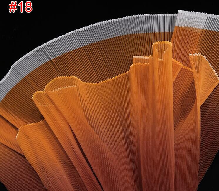 Gradient Hard Mesh Tulle Organ Pleated Ruffled Small Wrinkle - Etsy