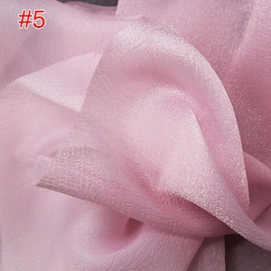 1.45 meters wide Pearlescent texture organza bubble fabric evening lady dress fluffy skirt shirt design clothing material C44T125C241022T